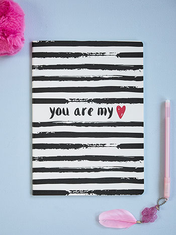 Σημειωματάριο με καρδιά Β5 EQ1019.A107+1