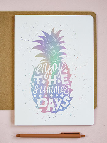 Σημειωματάριο με σχέδιο Β5 EQ1019.A108+4