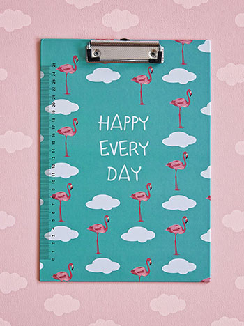 Πινακίδα σεμιναρίου με φλαμίνγκο Α4 EQ1019.A124+2