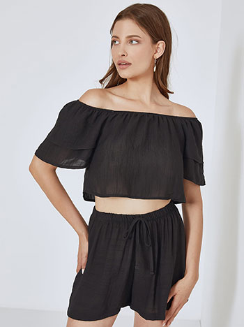 Celestino Crop top με ακάλυπτους ώμους SM4011.4001+3 2025