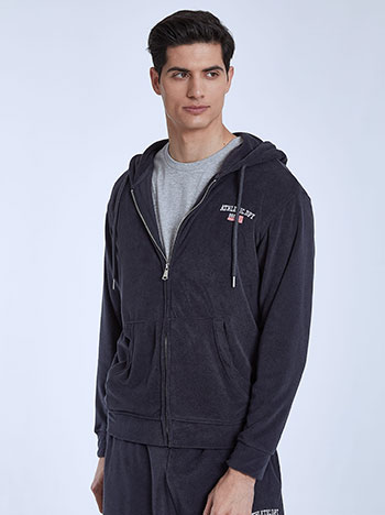 Ανδρική ζακέτα πετσετέ SM7656.5070+3