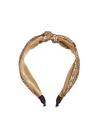 Στέκα μαλλιών φαρδιά εμπριμέ SN1018.A404+1 φωτογραφία