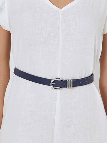 Celestino Ζώνη δερματίνης μονόχρωμη SN1018.A414+4