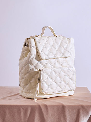 Σακίδιο πλάτης δερματίνης καπιτονέ SN1019.A001+1