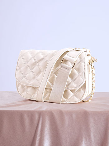 Τσάντα καπιτονέ με δύο λουριά ώμου SN1019.A202+1