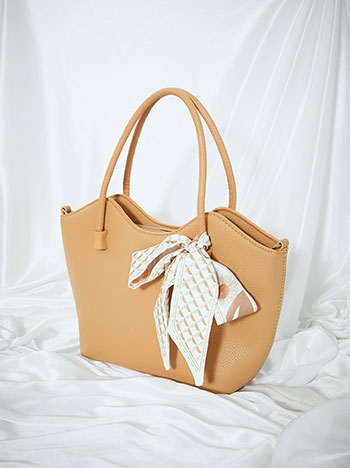 Τσάντα δερματίνης με αποσπώμενο μαντήλι SN1019.A906+3