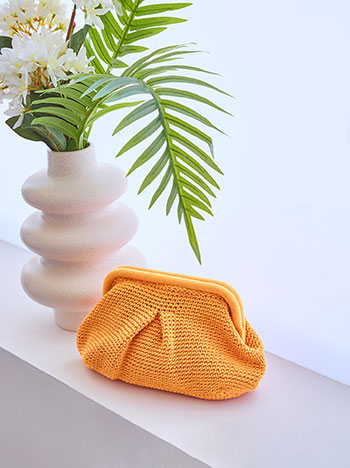 Τσάντα clutch πλεκτή SN1019.A908+7