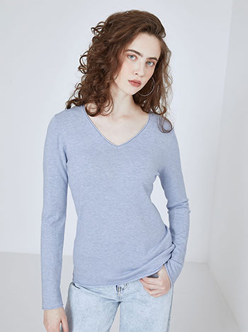 Πουλόβερ με αφινίριστες λεπτομέρειες SN1738.4003+8