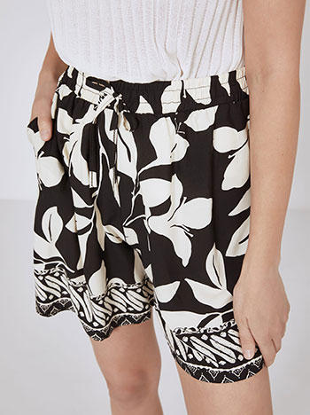 Σορτς εμπριμέ απο βισκόζη SN1798.1515+1