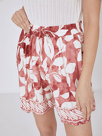 Σορτς εμπριμέ απο βισκόζη SN1798.1515+2