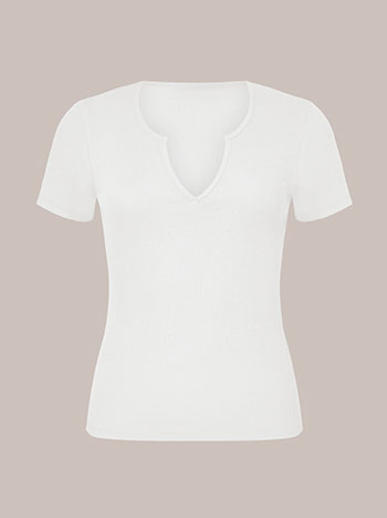 Μπλούζα ριπ με V άνοιγμα SN2022.4434+2 φωτογραφία