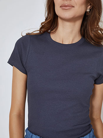 Μπλούζα ριπ με βαμβάκι SN2022.4837+7 φωτογραφία