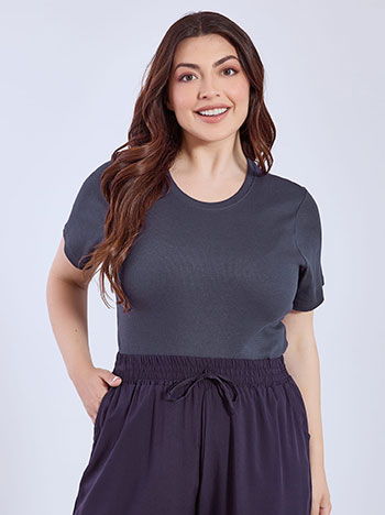 Μπλούζα ριπ με βαμβάκι SN2022.4837+7 φωτογραφία