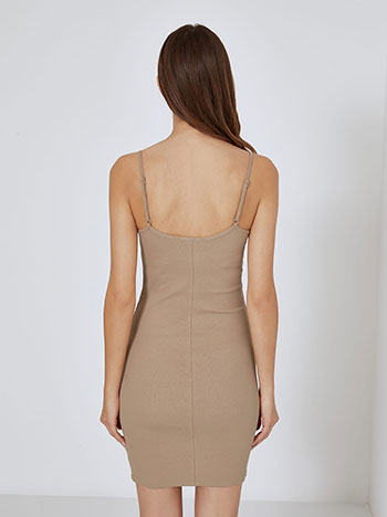 Φόρεμα μίνι ριπ με τιράντες SN2022.8897+3 φωτογραφία