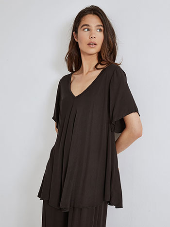 Celestino Μπλούζα oversized με V λαιμόκοψη SN7587.4191+1 2025