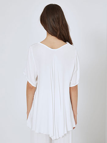 Μπλούζα oversized με V λαιμόκοψη SN7587.4191+2 φωτογραφία