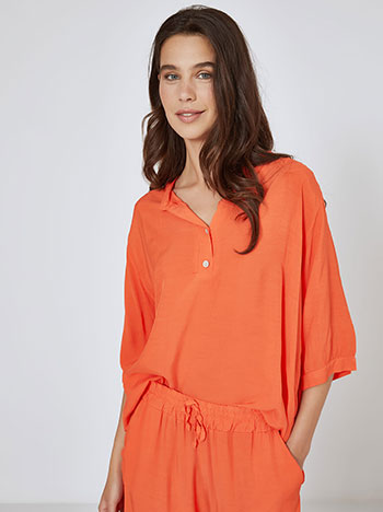Μπλούζα μονόχρωμη oversized SN758743123