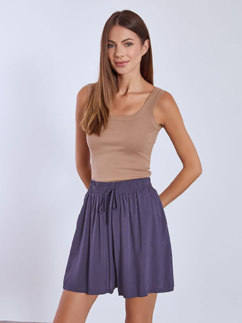 Σορτς βαμβακερό ψηλόμεσο SN7591.1441+6