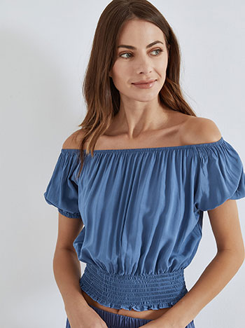 Crop top με ακάλυπτους ώμους SN7591.4839+5