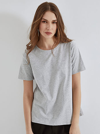 Τ-shirt μονόχρωμο SN7616.4212+3