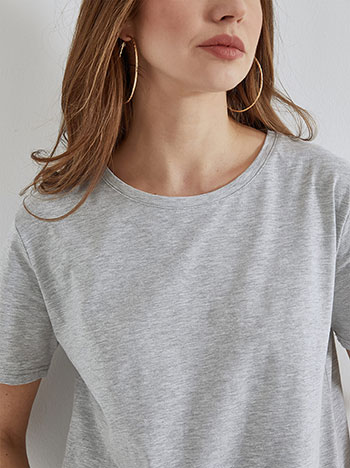 Celestino Τ-Shirt Μονόχρωμο Sn7616 4212+3 Μπλούζες T-Shirts Γυναικεία Ρούχα Μόδα
