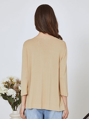 Μπλούζα με γυριστή λαιμόκοψη SN7616.4324+12 φωτογραφία