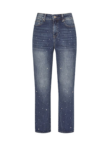 Τζιν σε ίσια γραμμή με strass SN7634.1038+1 φωτογραφία