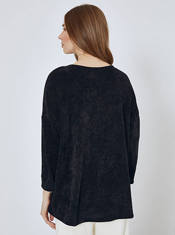 Μπλούζα κοτλέ oversized SN7639.4741+1 φωτογραφία