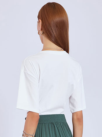 Μπλούζα με τρουκς και πέρλες SN7642.4065+1 φωτογραφία