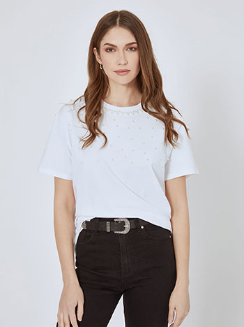 Celestino T-shirt με πέρλες SN7642.4122+1 2025