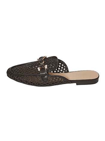 Παπούτσια mules με πέτρες και strass SN7741.A925+1 φωτογραφία