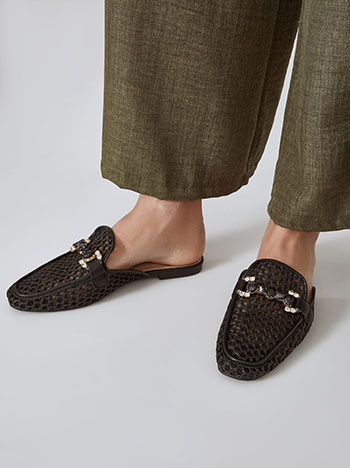 Celestino Παπούτσια mules με πέτρες και strass SN7741.A925+1 2025