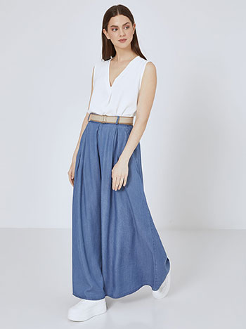 Celestino Παντελόνα ψηλόμεση με όψη denim SN7830.1522+1 2025