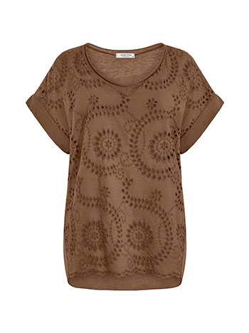 Μπλούζα ασύμμετρη βαμβακερή SN7834.4021+2 φωτογραφία