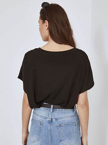 Μπλούζα με ρίγες strass SN7895.4198+3 φωτογραφία