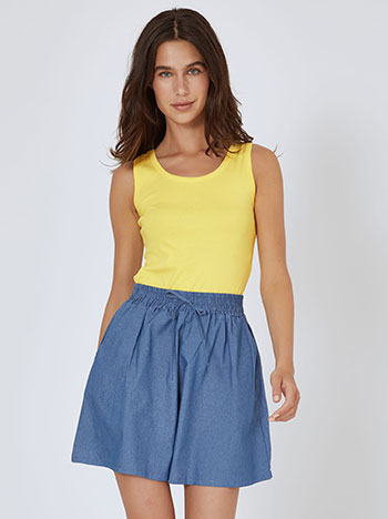 Μπλούζα αμάνικη με βαμβάκι SN7909.4569+3