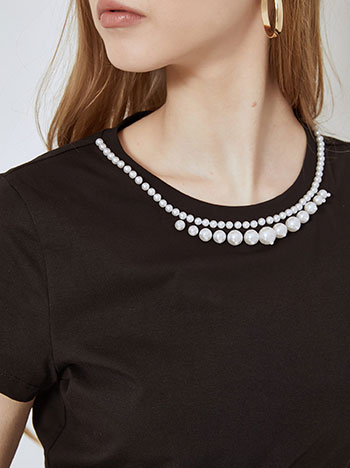 Celestino T-shirt με πέρλες SN7958.4503+2 2025