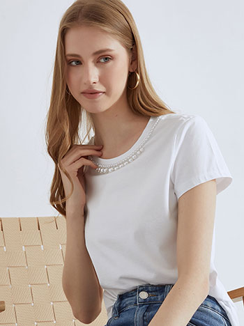 Celestino T-shirt με πέρλες SN7958.4503+1 2025