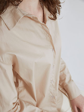 Πουκάμισο με ανοίγματα στο πλάι SN8011.3137+4 φωτογραφία