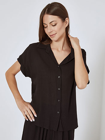 Πουκάμισο μονόχρωμο απο βισκόζη SN8011.3284+2