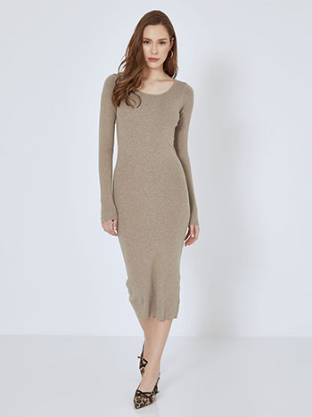 Φόρεμα μίντι ριπ SN874.8593+3