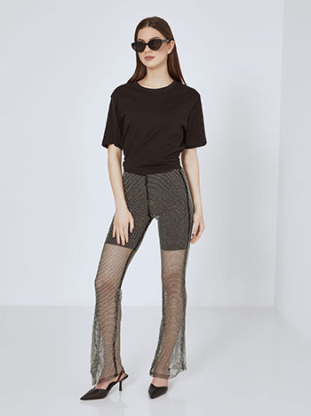 Καμπάνα διχτυωτή με strass SN9423.1378+1