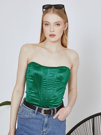 Celestino Μπλούζα strapless σατέν SN9423.4332+5 2025