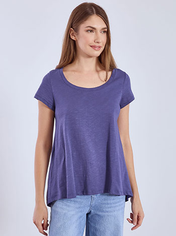 T-shirt με καμπύλη στο τελείωμα SN9489.4163+6