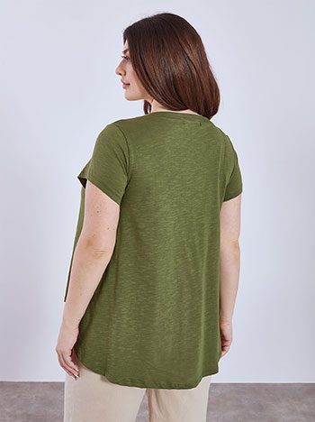 T-shirt με καμπύλη στο τελείωμα SN9489.4163+2 φωτογραφία