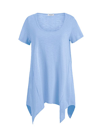 Μπλούζα με ασύμμετρο τελείωμα SN9489.4670+5 φωτογραφία