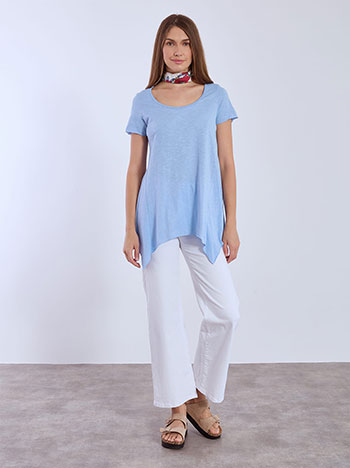 Μπλούζα με ασύμμετρο τελείωμα SN9489.4670+5 φωτογραφία