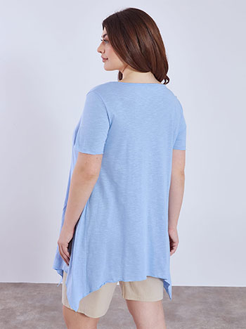 Μπλούζα με ασύμμετρο τελείωμα SN9489.4670+5 φωτογραφία