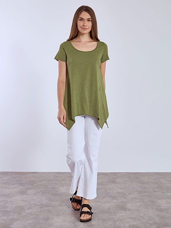 Μπλούζα με ασύμμετρο τελείωμα SN9489.4670+2 φωτογραφία