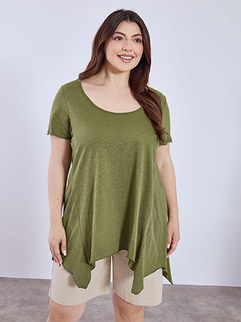 Μπλούζα με ασύμμετρο τελείωμα SN9489.4670+2 φωτογραφία